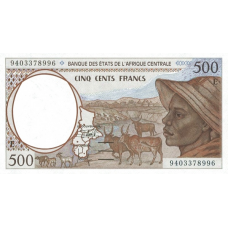 P201Eb Cameroon - 500 Francs Year 1994 (OUT OF STOCK) P201Eb Cameroon - 500 Francs Year 1994 (OUT OF STOCK)